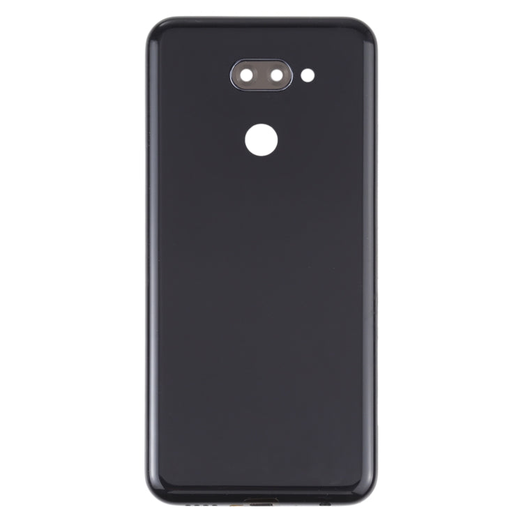 Back Battery Cover for LG K40s LMX430HM LM-X540 LM-X430(Black)