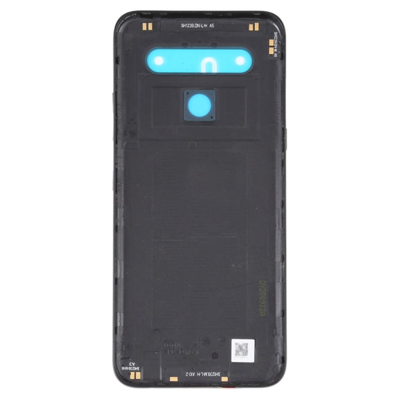 Back Battery Cover for LG K41s LMK410EMW LM-K410 LM-K410EMW(Black)