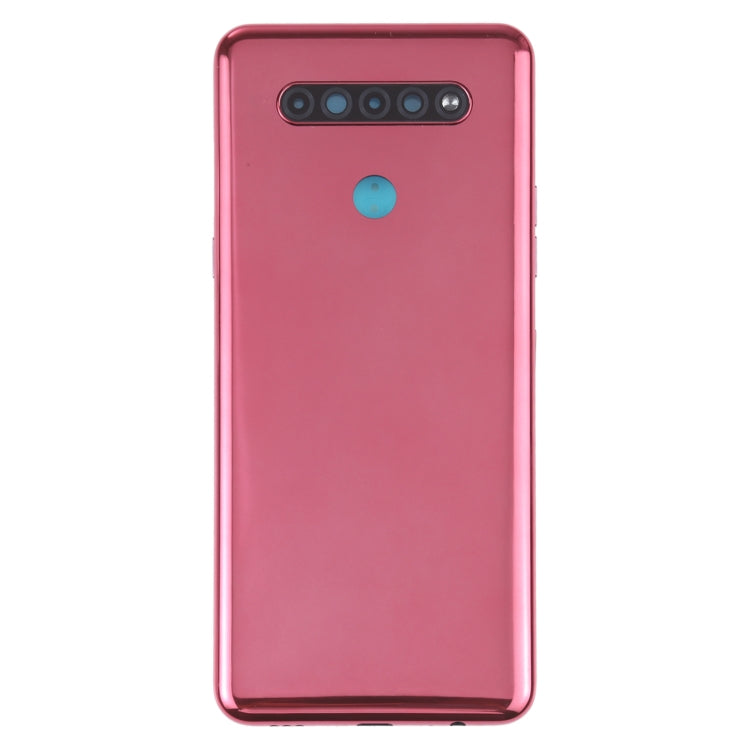 Back Battery Cover for LG K51s LMK510EMW LM-K510 LM-K510EMW(Red) - For LG by PMC TechLife | Online Shopping South Africa | PMC TechLife | Buy Now Pay Later Mobicred