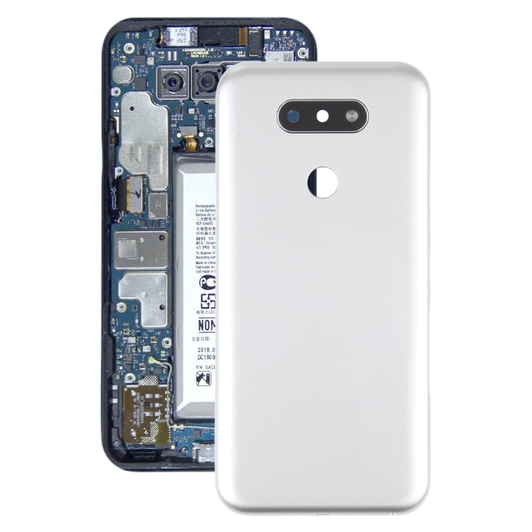 Back Battery Cover for LG K31 / Q31 LM-K300Q LMK300(Silver) - For LG by PMC TechLife | Online Shopping South Africa | PMC TechLife | Buy Now Pay Later Mobicred