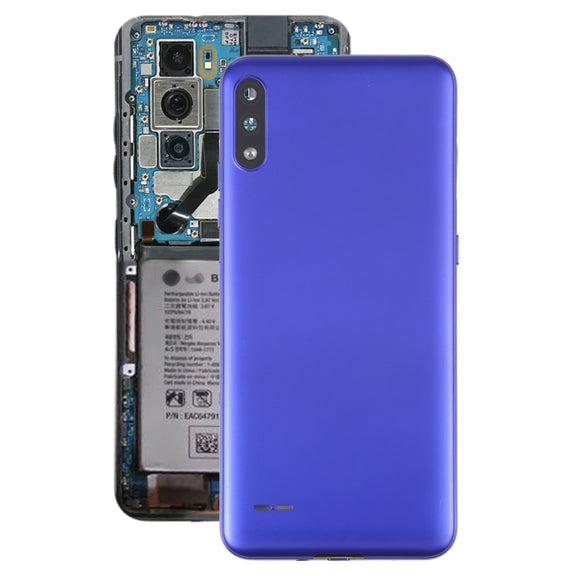Back Battery Cover for LG K22 LMK200Z LMK200E LMK200B LM-K200(Blue)