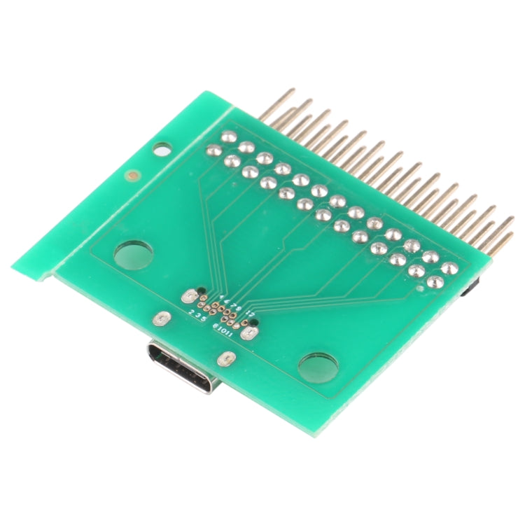 Double-sided Positive and Negative Type C Female Test Board USB 3.1 with PCB 24P Female Connector - free shipping - PMC TechLife - Order now!