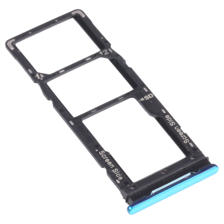 For infinix Note 8 X692 SIM Card Tray + SIM Card Tray + Micro SD Card Tray (Green) - Card Tray by PMc TechLife | Online Shopping South Africa | PMc TechLife | Buy Now Pay Later Mobicred