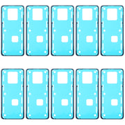 10 PCS Back Housing Cover Adhesive for Xiaomi Redmi 10X 5G / Redmi 10X Pro 5G