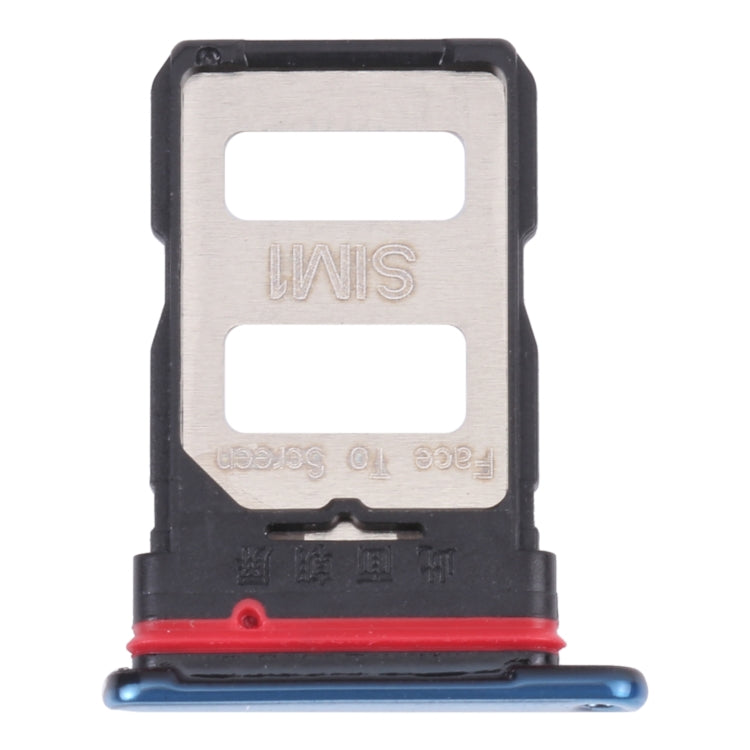 SIM Card Tray + SIM Card Tray for Xiaomi Redmi K40 Pro / Redmi K40 / Redmi K40 Pro+ / Poco F3 / Mi 11i / Mi 11X / Mi 11X Pro(Blue) - Card Tray by PMc TechLife | Online Shopping South Africa | PMc TechLife | Buy Now Pay Later Mobicred