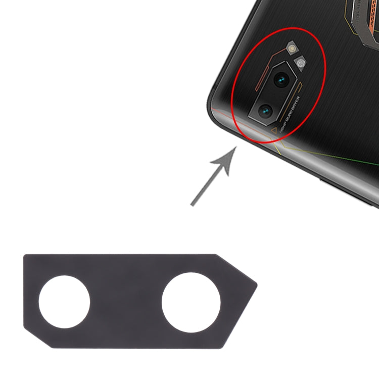 Back Camera Lens for Asus ROG Phone II ZS660KL (Black) - Camera by PMc TechLife | Online Shopping South Africa | PMc TechLife | Buy Now Pay Later Mobicred