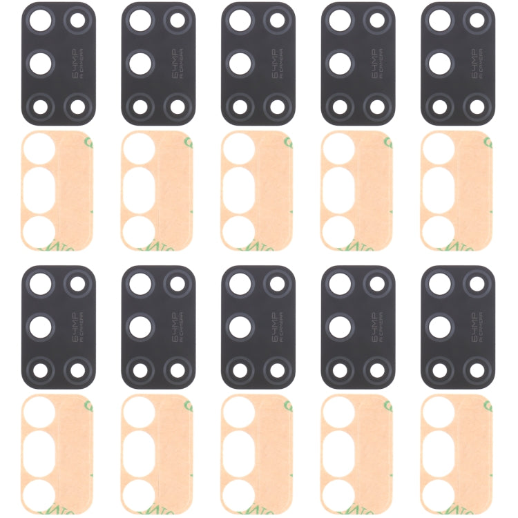 For OPPO Realme 7i  RMX2103 10pcs Back Camera Lens - Camera Series by PMc TechLife | Online Shopping South Africa | PMc TechLife | Buy Now Pay Later Mobicred