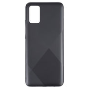 For Samsung Galaxy A02s Battery Back Cover (Black)