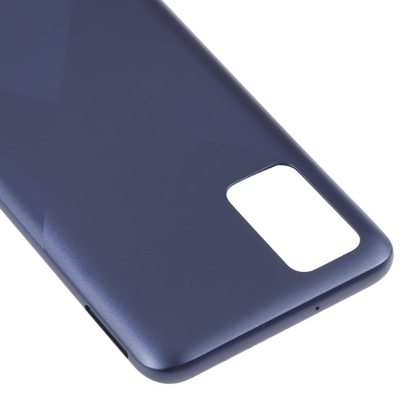 For Samsung Galaxy A02s Battery Back Cover (Blue)