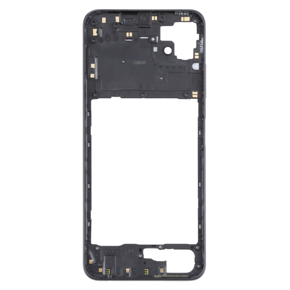 For Samsung Galaxy A22 5G Middle Frame Bezel Plate (Black)
