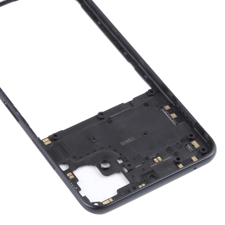 For Samsung Galaxy A22 5G Middle Frame Bezel Plate (Black)