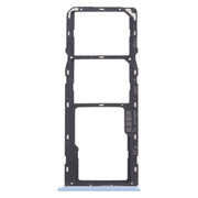 For OPPO Realme C12 RMX2189  SIM Card Tray + SIM Card Tray + Micro SD Card Tray (Blue)