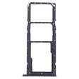 For OPPO Realme C21 / Realme C21Y RMX3201,RMX3261  SIM Card Tray + SIM Card Tray + Micro SD Card Tray (Black) - Card Tray by PMc TechLife | Online Shopping South Africa | PMc TechLife | Buy Now Pay Later Mobicred