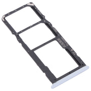 For OPPO Realme 7 (Asia) RMX2151, RMX2163  SIM Card Tray + SIM Card Tray + Micro SD Card Tray (White)