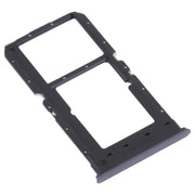 For OPPO Realme V5 5G  SIM Card Tray + SIM Card Tray / Micro SD Card Tray (Black)