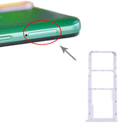 For OPPO Realme 6i / Realme Narzo 10 SIM Card Tray + SIM Card Tray + Micro SD Card Tray (White)