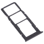 For OPPO Realme 6 Pro RMX2061, RMX2063  SIM Card Tray + SIM Card Tray + Micro SD Card Tray (Black)