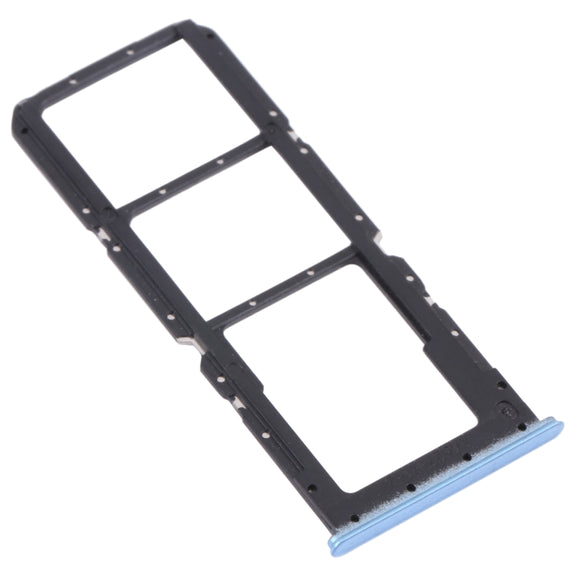 For OPPO Realme V13 5G SIM Card Tray + SIM Card Tray + Micro SD Card Tray (Silver)