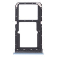 For OPPO K7X / Realme V5 / Realme Q2 PERM00 SIM Card Tray + SIM Card Tray / Micro SD Card Tray (Blue) - Card Socket by PMc TechLife | Online Shopping South Africa | PMc TechLife | Buy Now Pay Later Mobicred