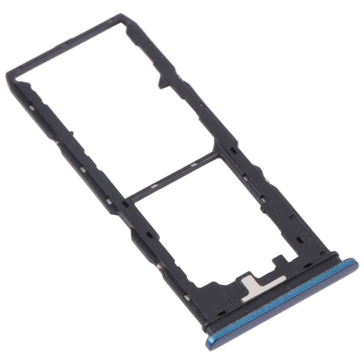 For vivo Y30 (China) / Y20s V2034A SIM Card Tray + SIM Card Tray + Micro SD Card Tray (Blue) - free shipping - PMc TechLife - Order now!
