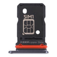For vivo X60 Pro / X60 V2045 V2046 SIM Card Tray + SIM Card Tray (Black) - free shipping - PMc TechLife - Order now!
