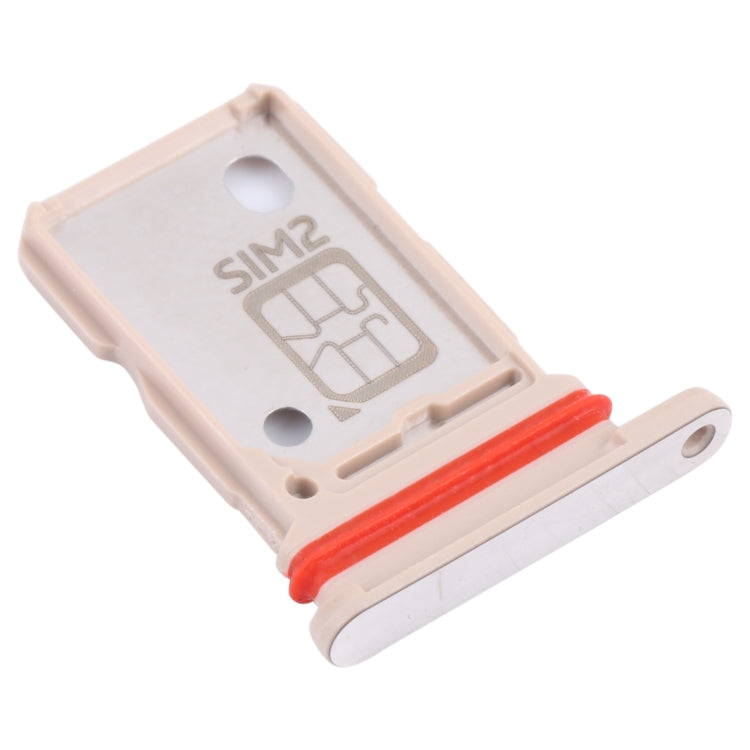 For vivo X60 Pro+ V2056A SIM Card Tray + SIM Card Tray (Gold) - Card Socket by PMc TechLife | Online Shopping South Africa | PMc TechLife | Buy Now Pay Later Mobicred