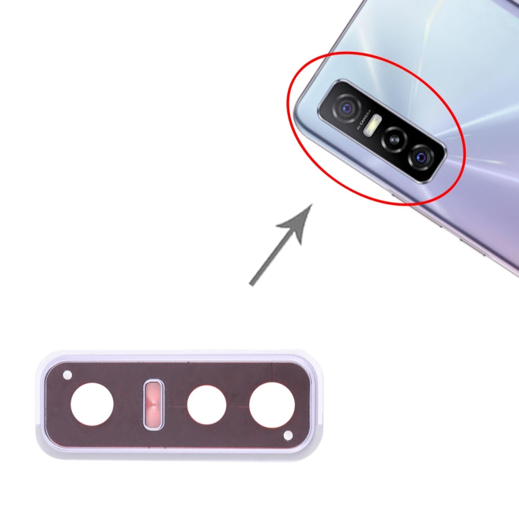 For vivo Y73s V2031A Camera Lens Cover (Purple) - Camera Parts by PMc TechLife | Online Shopping South Africa | PMc TechLife | Buy Now Pay Later Mobicred