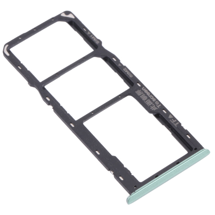 For OPPO Realme 7i (Global)  SIM Card Tray + SIM Card Tray + Micro SD Card Tray (Green) - Card Socket by PMc TechLife | Online Shopping South Africa | PMc TechLife | Buy Now Pay Later Mobicred