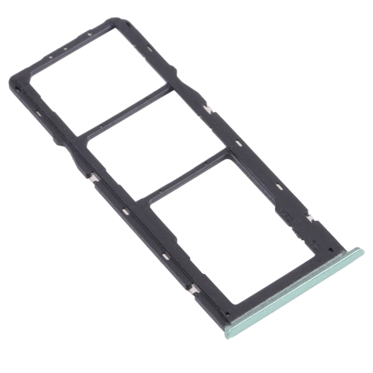 For OPPO Realme 7i (Global)  SIM Card Tray + SIM Card Tray + Micro SD Card Tray (Green) - Card Socket by PMc TechLife | Online Shopping South Africa | PMc TechLife | Buy Now Pay Later Mobicred