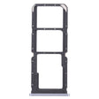 For OPPO A55 PEMM00, PEMM20, PEMT00, PEMT20  SIM Card Tray + SIM Card Tray + Micro SD Card Tray (Black) - Card Socket by PMc TechLife | Online Shopping South Africa | PMc TechLife | Buy Now Pay Later Mobicred