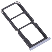 For OPPO A55 PEMM00, PEMM20, PEMT00, PEMT20  SIM Card Tray + SIM Card Tray + Micro SD Card Tray (Black)