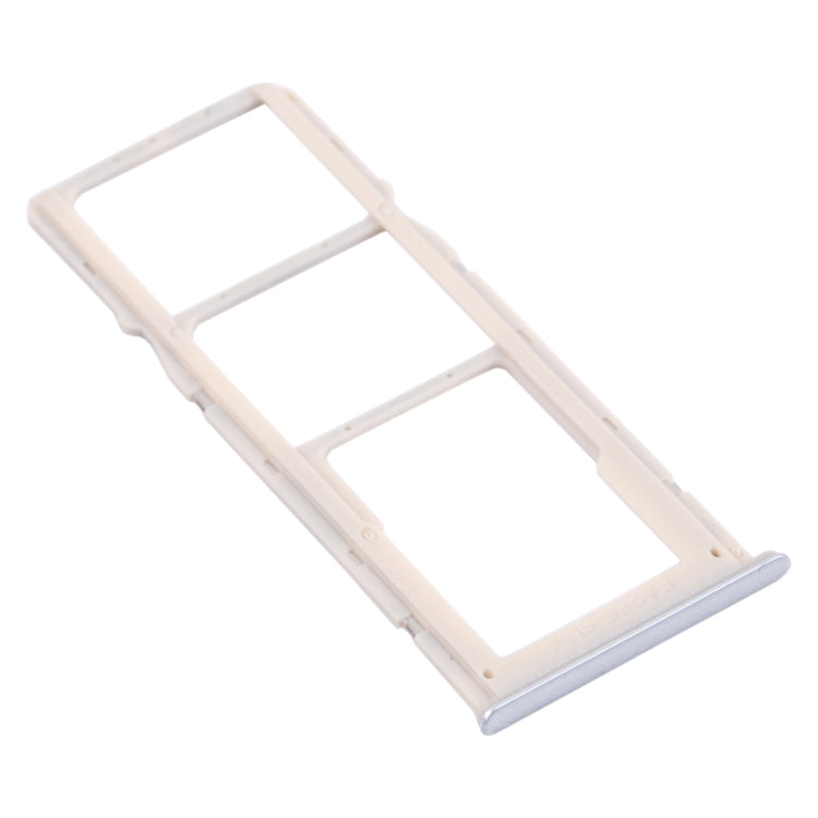 For OPPO A35 CPH2179  SIM Card Tray + SIM Card Tray + Micro SD Card Tray (White) - Card Socket by PMc TechLife | Online Shopping South Africa | PMc TechLife | Buy Now Pay Later Mobicred