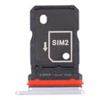 For Vivo iQOO 7 V2049A, I2009 SIM Card Tray + SIM Card Tray (White) - Card Socket by PMc TechLife | Online Shopping South Africa | PMc TechLife | Buy Now Pay Later Mobicred