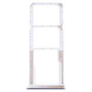 SIM Card Tray + SIM Card Tray + Micro SD Card Tray for Xiaomi Redmi Note 10 4G / Redmi Note 10S M2101K7AI, M2101K7AG, M2101K7BG, M2101K7BI, M2101K7BNY, M2101K7BL (White)