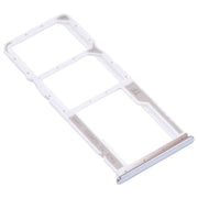 SIM Card Tray + SIM Card Tray + Micro SD Card Tray for Xiaomi Redmi Note 10 4G / Redmi Note 10S M2101K7AI, M2101K7AG, M2101K7BG, M2101K7BI, M2101K7BNY, M2101K7BL (White)