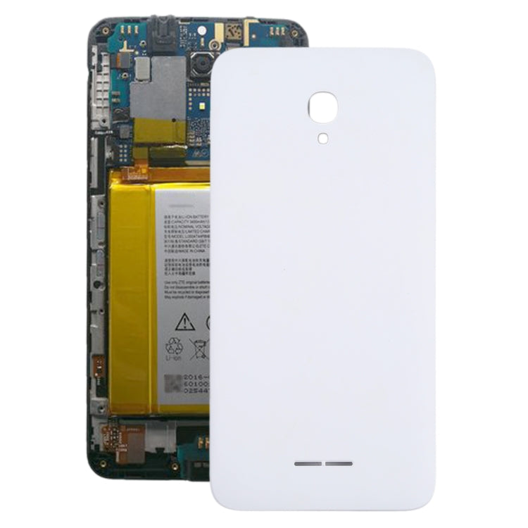 For Alcatel One Touch Pop 4 Plus 5056 Battery Back Cover  (White) - Back Cover by PMC TechLife | Online Shopping South Africa | PMC TechLife | Buy Now Pay Later Mobicred