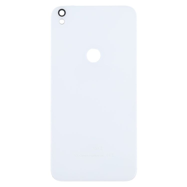 For Alcatel One Touch Shine Lite 5080 5080X 5080A 5080U 5080F 5080Q 5080D Glass Battery Back Cover  (White)