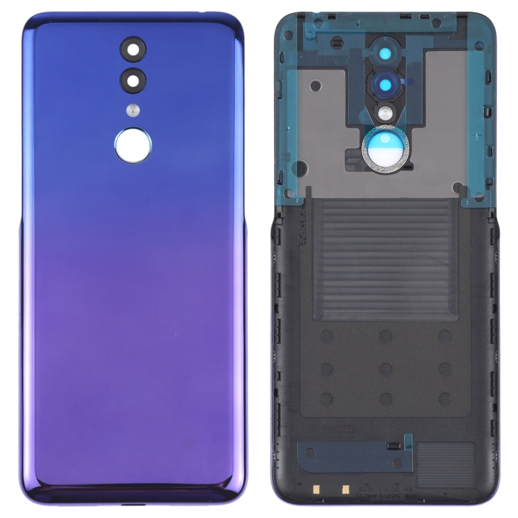 For Alcatel 3 (2019) 5053 5053K 5053A 5053Y 5053D Battery Back Cover  (Purple) - Back Cover by PMC TechLife | Online Shopping South Africa | PMC TechLife | Buy Now Pay Later Mobicred