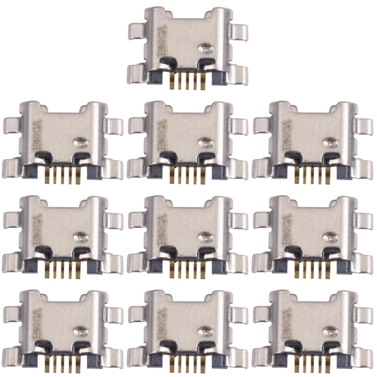 10 PCS Charging Port Connector for Honor 9A - Tail Connector by PMc TechLife | Online Shopping South Africa | PMc TechLife | Buy Now Pay Later Mobicred