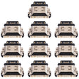 For vivo S6 5G V1962A, V1962BA 10pcs Charging Port Connector - Single Tail Connector by PMC TechLife | Online Shopping South Africa | PMC TechLife | Buy Now Pay Later Mobicred