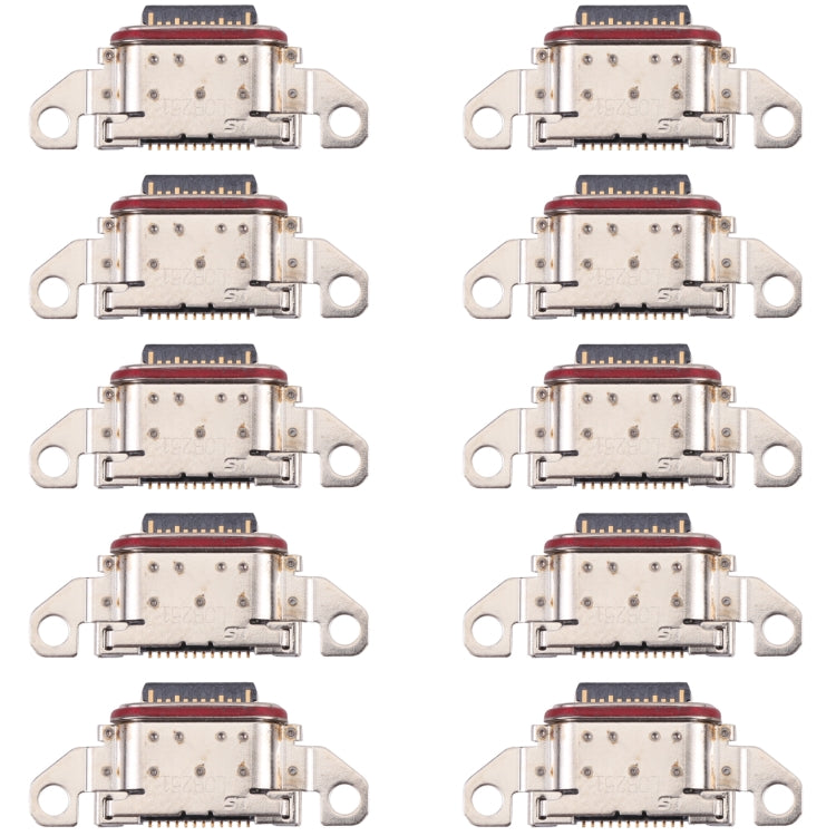 10 PCS Charging Port Connector for LG Velvet 5G / Velvet 4G / Velvet 5G UW LM-G900N, LM-G900EM, LM-G900, LM-G900TM, LMG910EMW, LM-G910EMW, LM-G900V, LM-G900V - For LG by PMC TechLife | Online Shopping South Africa | PMC TechLife | Buy Now Pay Later Mobicred
