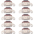 10 PCS Charging Port Connector for LG Velvet 5G / Velvet 4G / Velvet 5G UW LM-G900N, LM-G900EM, LM-G900, LM-G900TM, LMG910EMW, LM-G910EMW, LM-G900V, LM-G900V - For LG by PMC TechLife | Online Shopping South Africa | PMC TechLife | Buy Now Pay Later Mobicred