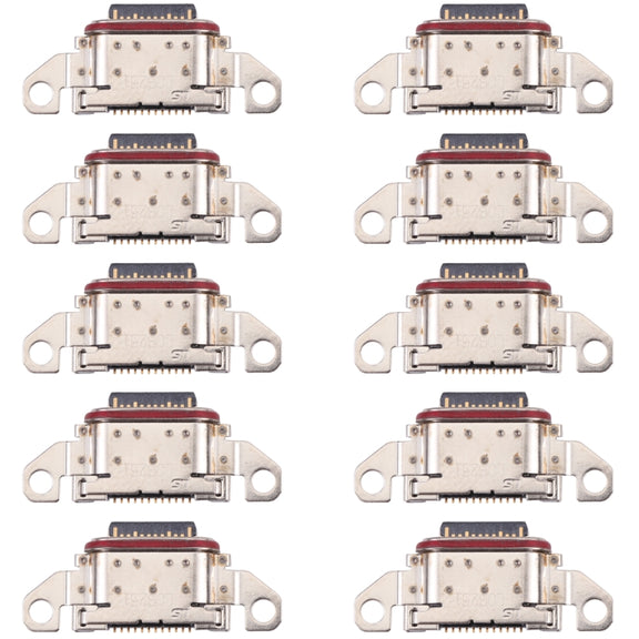 10 PCS Charging Port Connector for LG Velvet 5G / Velvet 4G / Velvet 5G UW LM-G900N, LM-G900EM, LM-G900, LM-G900TM, LMG910EMW, LM-G910EMW, LM-G900V, LM-G900V