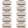 For OPPO A92 4G  CPH2059 10pcs Charging Port Connector - Single Tail Connector by PMc TechLife | Online Shopping South Africa | PMc TechLife | Buy Now Pay Later Mobicred