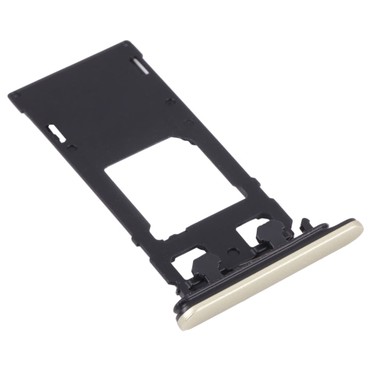 SIM Card Tray + Micro SD Card Tray for Sony Xperia X Performance (Gold) - Card Tray by PMc TechLife | Online Shopping South Africa | PMc TechLife | Buy Now Pay Later Mobicred
