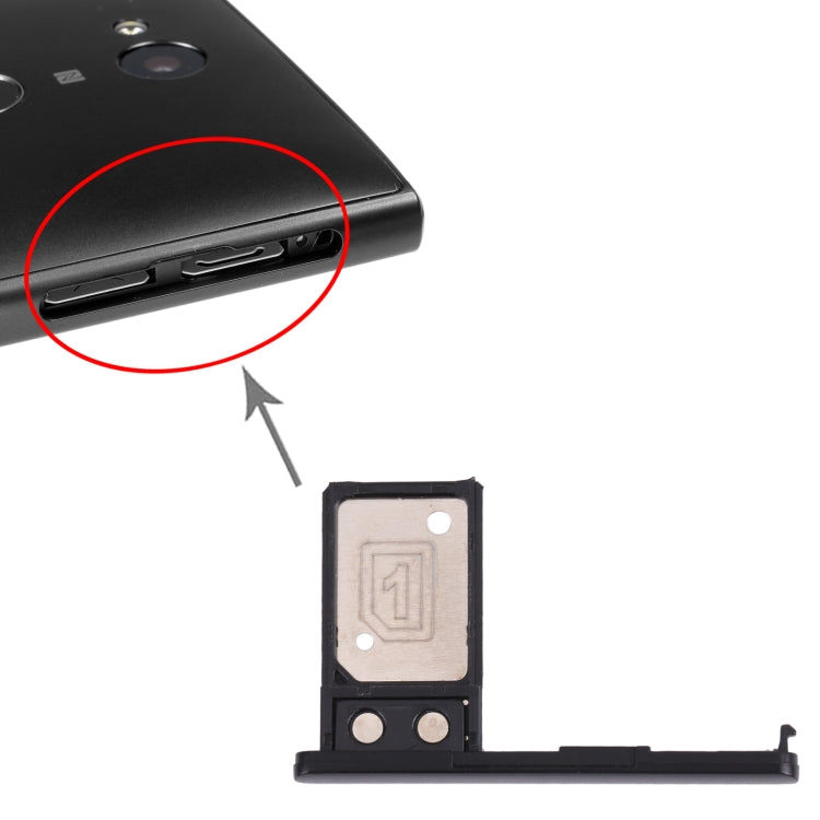 SIM Card Tray for Sony Xperia L2(Black) - free shipping - PMc TechLife - Order now!