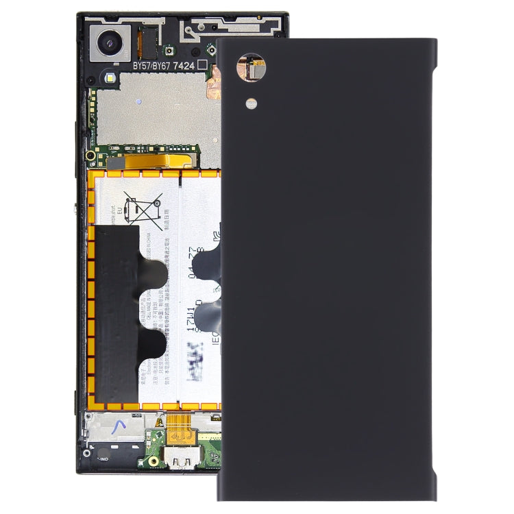 Battery Back Cover for Sony Xperia XA1(Black) - Back Cover by PMc TechLife | Online Shopping South Africa | PMc TechLife | Buy Now Pay Later Mobicred