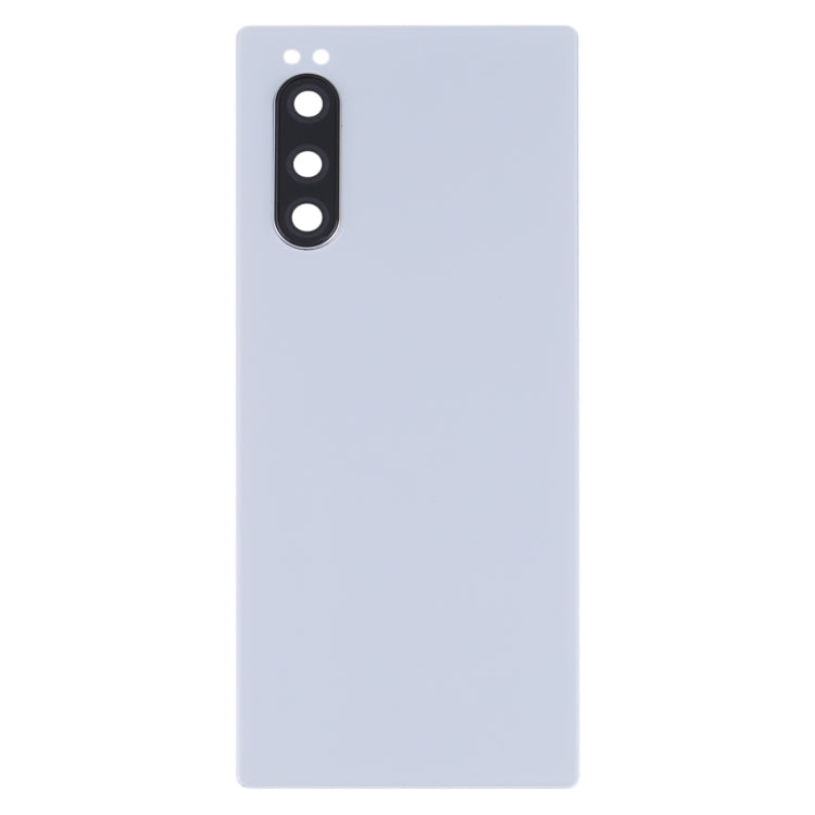 Battery Back Cover for Sony Xperia 5(Grey) - Back Cover by PMC TechLife | Online Shopping South Africa | PMC TechLife