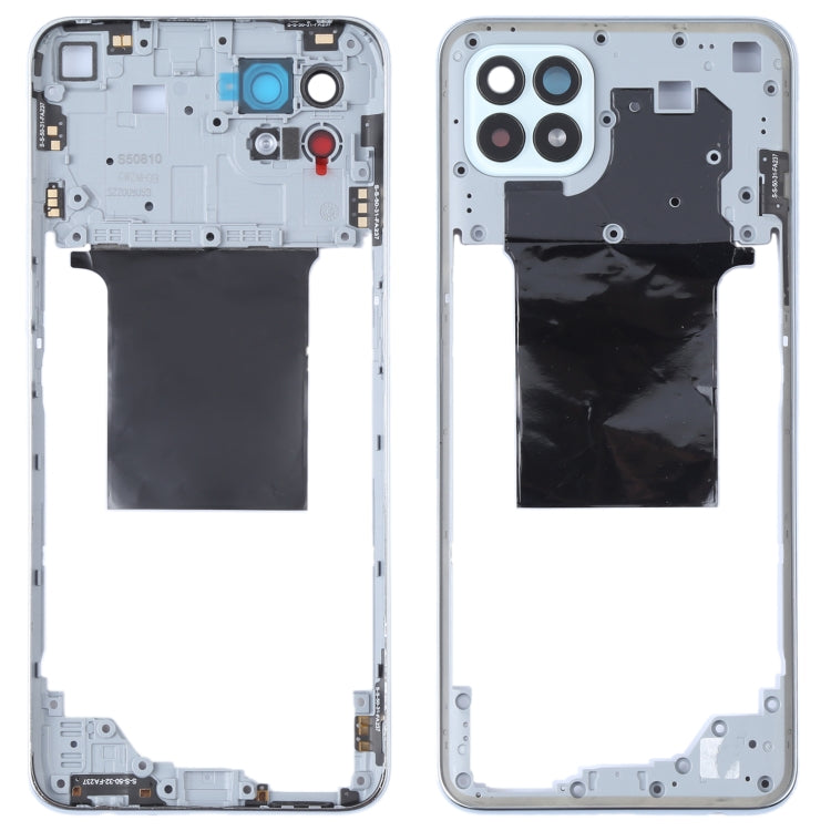 For OPPO Reno4 SE/A93 4G/Reno4 F/Reno4 Lite/F17 Pro PEAT00, PEAM00 Original Middle Frame Bezel Plate (Silver) - Frame Bezel Plate by PMC TechLife | Online Shopping South Africa | PMC TechLife | Buy Now Pay Later Mobicred