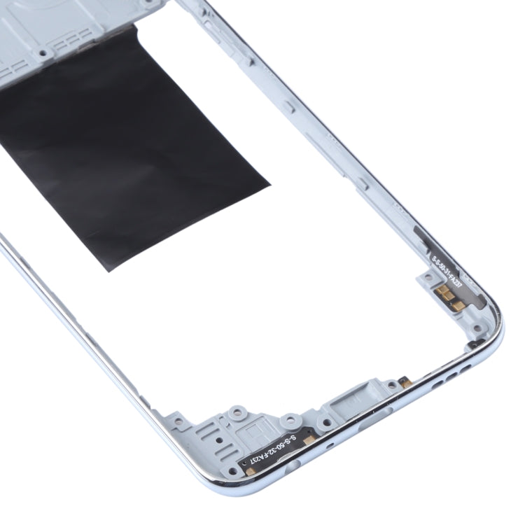 For OPPO Reno4 SE/A93 4G/Reno4 F/Reno4 Lite/F17 Pro PEAT00, PEAM00 Original Middle Frame Bezel Plate (Silver) - Frame Bezel Plate by PMC TechLife | Online Shopping South Africa | PMC TechLife | Buy Now Pay Later Mobicred